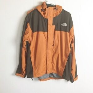 The North Face Mountain Light Orange  Zip Up Jacket Men’s HYVent